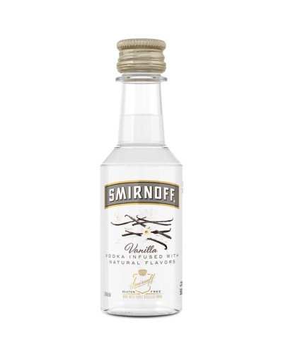 Smirnoff Vodka Vanilla 50ML 10 mini bottles 50ml - 