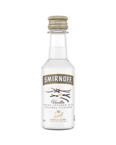 Smirnoff Vodka Vanilla 50ML  10 mini bottles 50ml - 