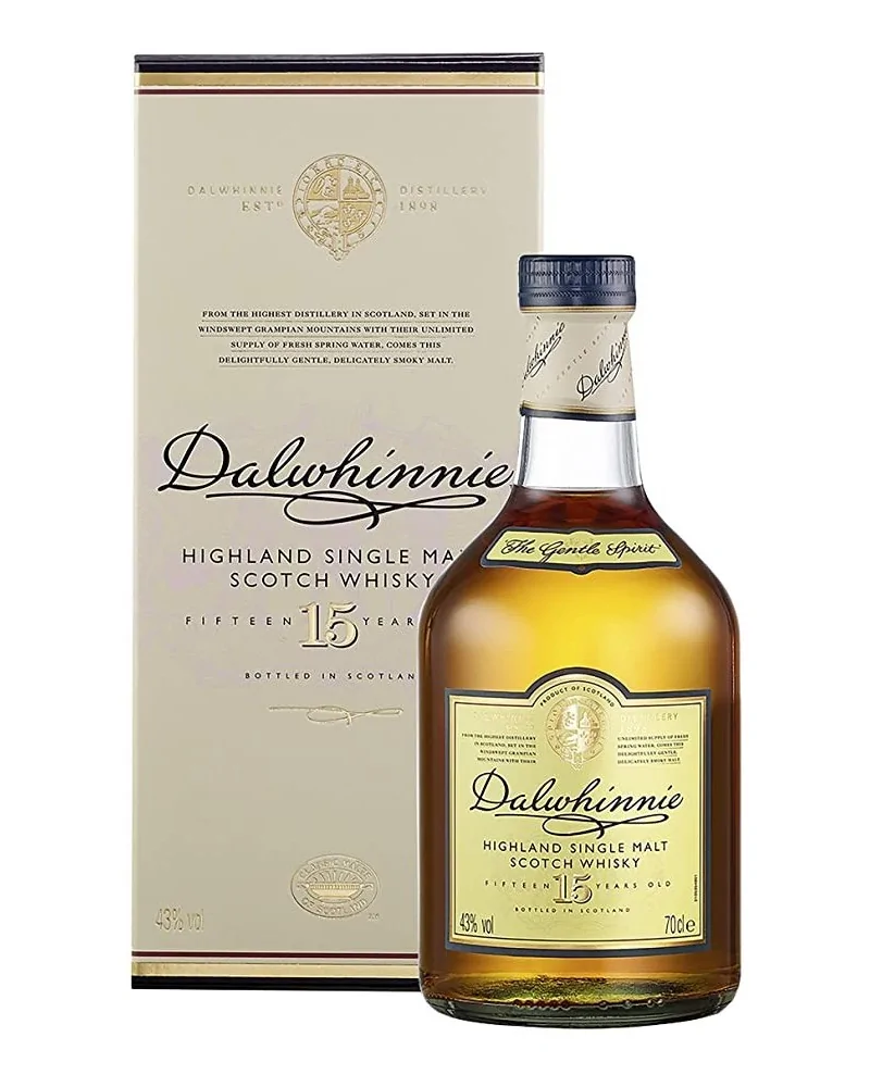 Dalwhinnie Scotch Single Malt 15 Year 750ml - 