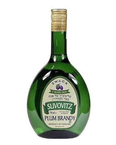 Zwack Brandy Plum Slivovitz Kosher 750ml - 