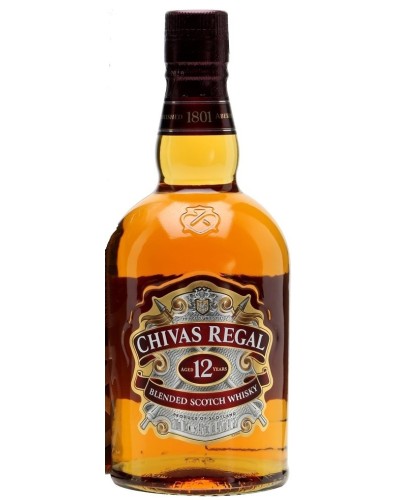 Chivas Regal Scotch 12 Year 1lt - 