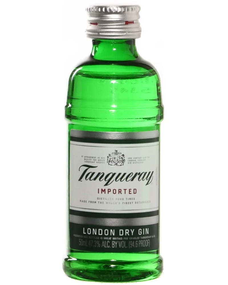 Tanqueray Gin 12 Mini Bottles of 50ml - 