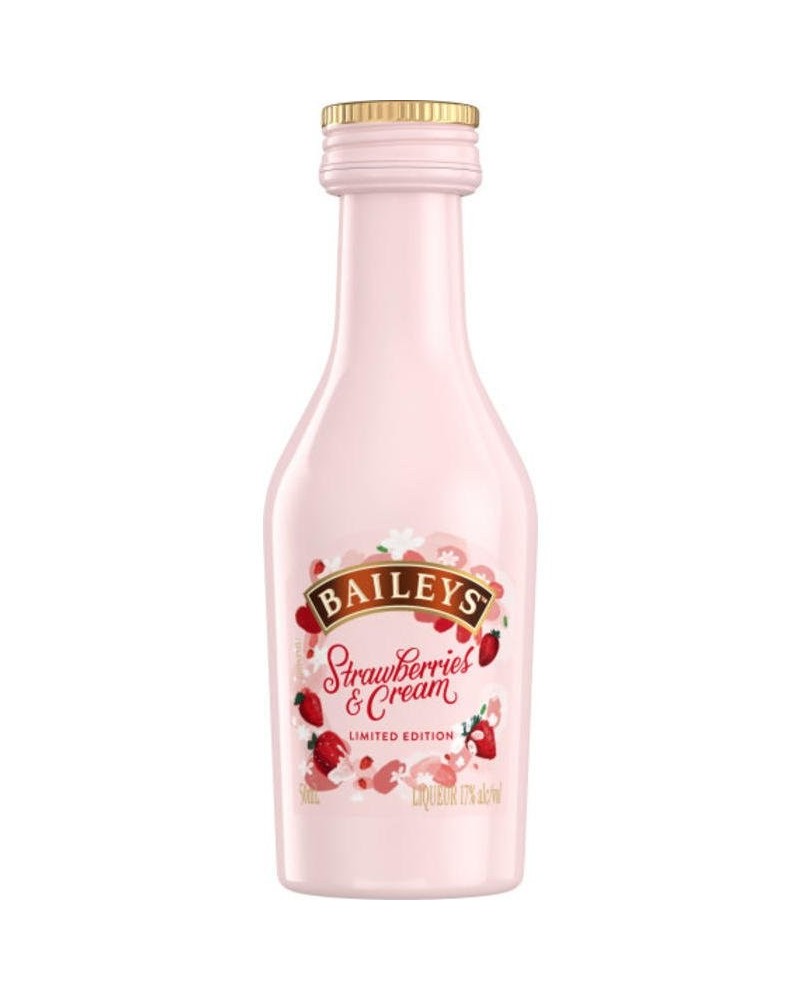 Baileys Original Irish Cream Stawberries & Cream 20 Mini bottles 50ml - 