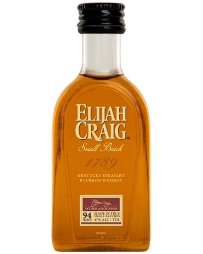 Elijah Craig Bourbon Small Batch 12 Mini bottles 50ml - 