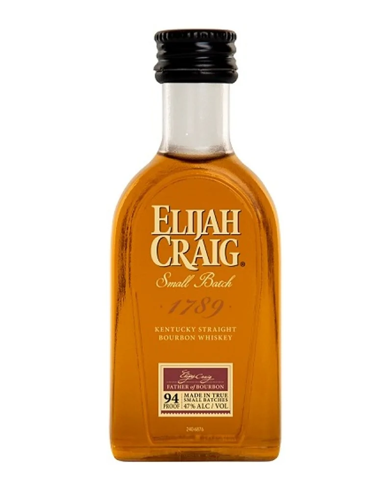 Elijah Craig Bourbon Small Batch 12 Mini bottles 50ml - 