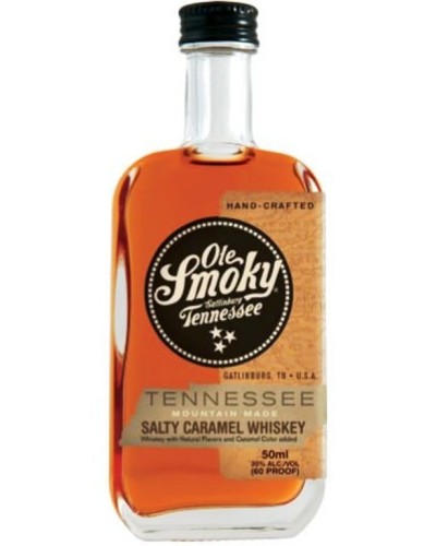 Ole Smoky Whiskey Salty Caramel 16 Mini Bottles 50ml - 