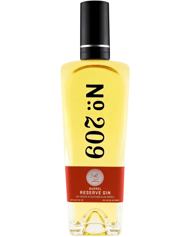 Distillery No. 209 Gin Barrel Reserve Finished In Sauvignon Blanc Barrels 750ml - 