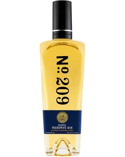 Distillery No. 209 Gin Barrel Reserve Finished In Chardonnay Barrels 750ml - 