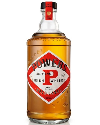 Powers Irish Whiskey Gold Label 750ml - 