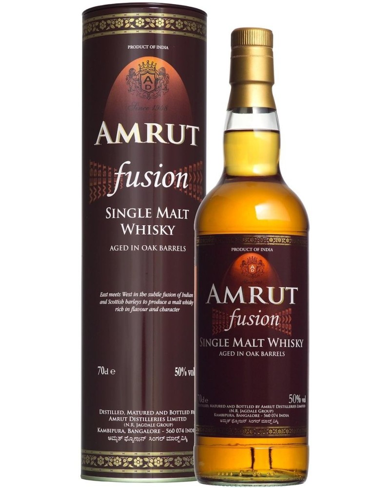 Amrut Whisky Single Malt Fusion 750ml - 