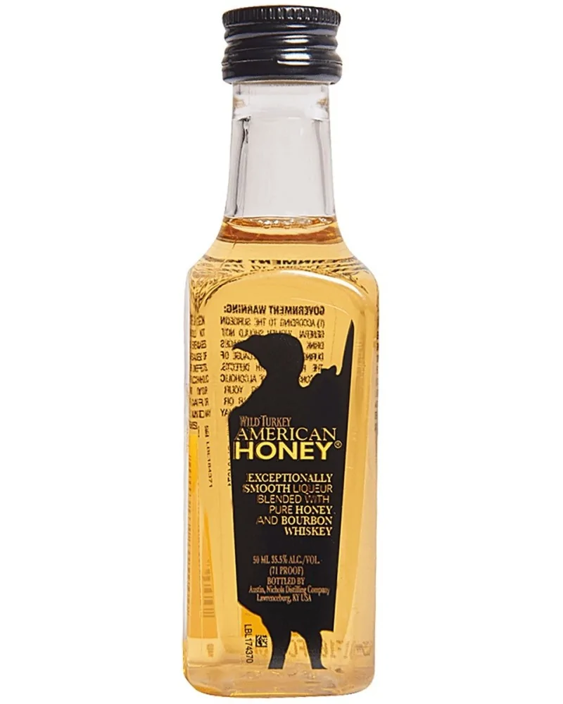 Wild Turkey American Honey 24 Mini Bottles 50ml - 