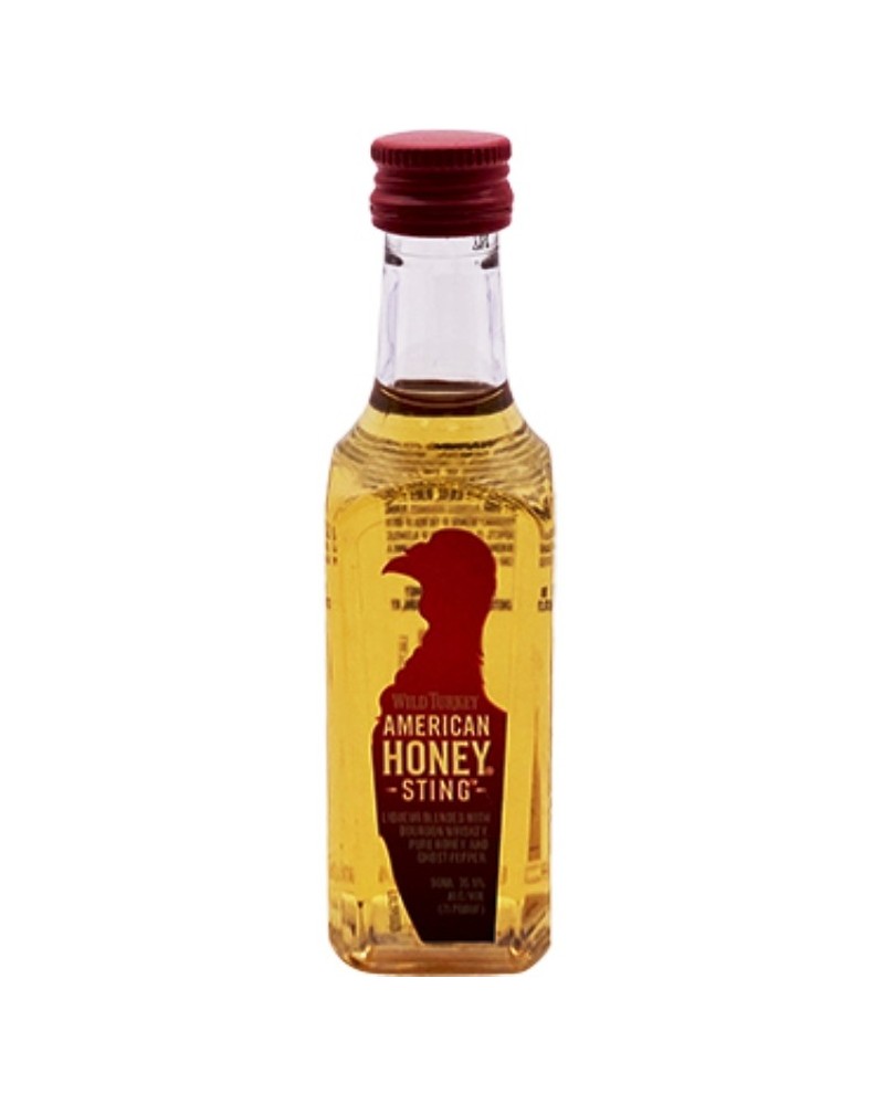 Wild Turkey American Honey Sting 24 Mini Bottles 50ml - 