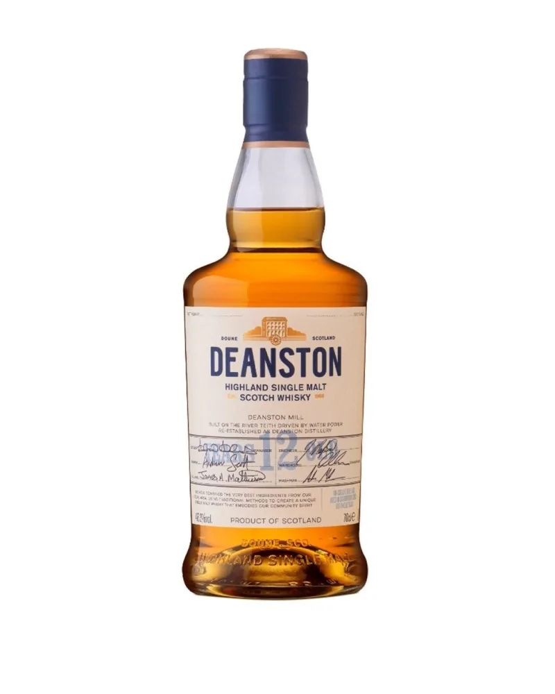 Deanston Scotch Single Malt 12 Year 750ml - 