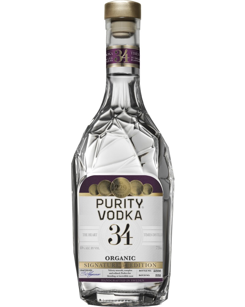 Purity Vodka 34 Signature Edition 750ml - 
