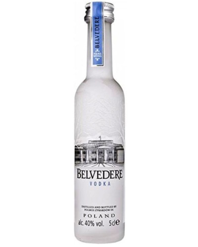 Belvedere Vodka 12 Mini Bottles 50ml - 