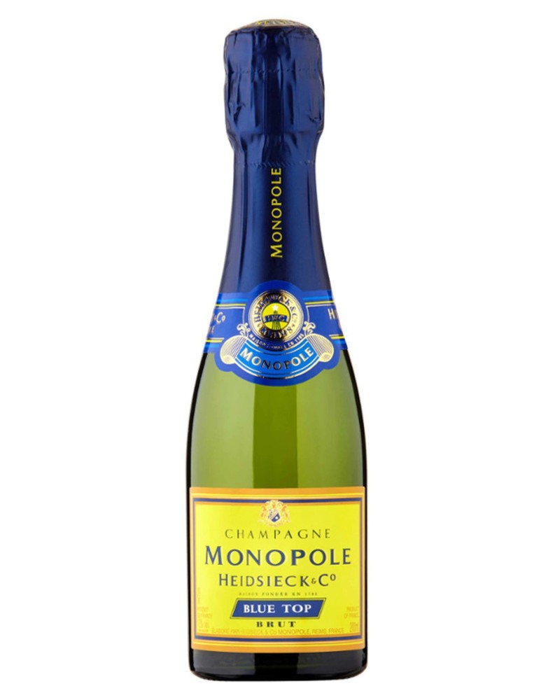 Heidsieck & Co. Monopole Champagne Brut Blue Top 12 Mini Bottles 187ml - 