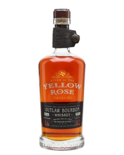 Yellow Rose Bourbon Whiskey Outlaw 750ml - 