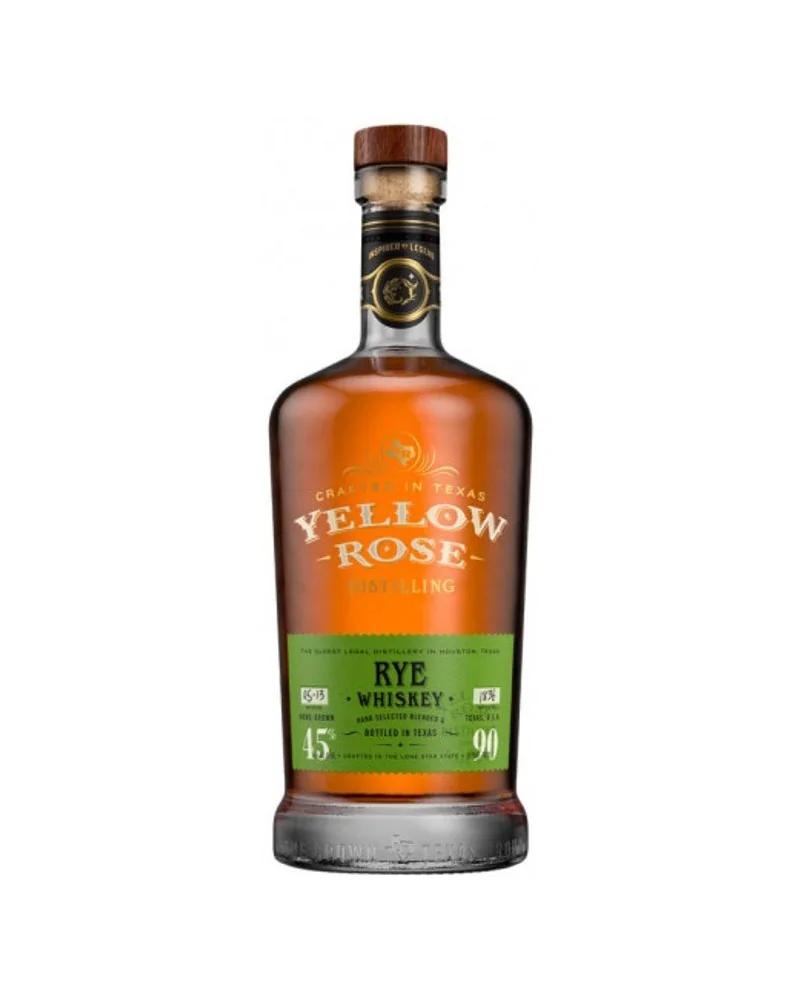 Yellow Rose Straight Rye Whiskey 750ml - 