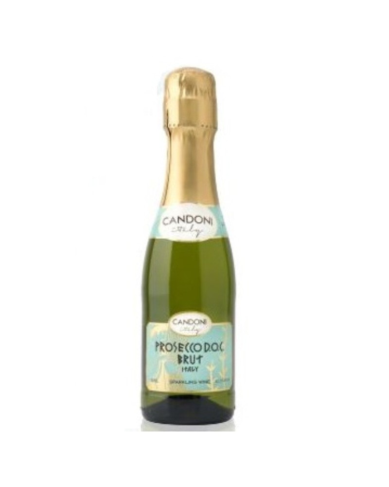 Candoni Prosecco Brut Mini Bottles 12pks (187ml) - 