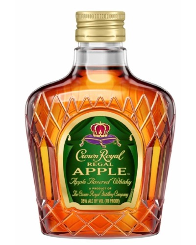 Crown Royal Canadian Whisky Regal Apple 12 Mini Bottles 50ml - 