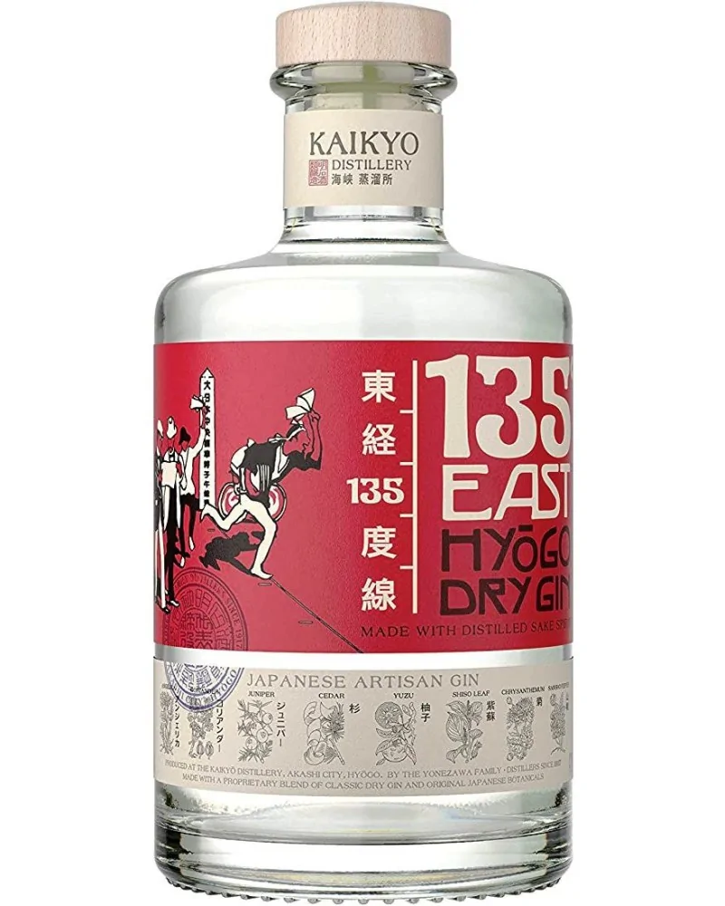 135 East Gin Dry Hyogo 750ml - 