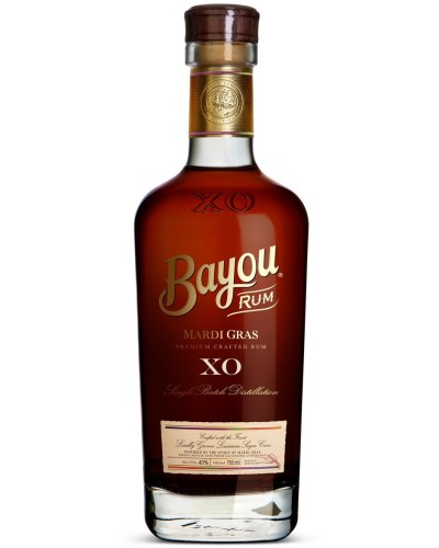 Bayou Rum XO Mardi Gras 750ml - 