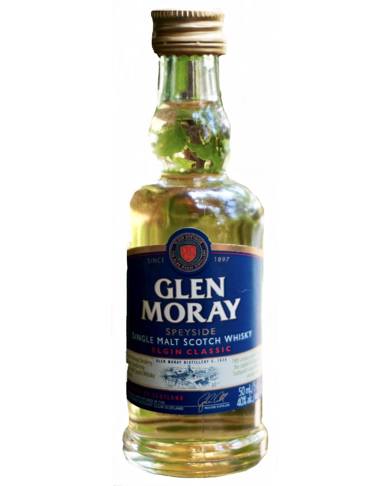 Glen Moray Scotch Single Malt Classic 24 Mini Bottles 50ml - 