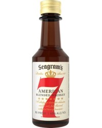 Seagram's 7 Crown Blended Whiskey 24 Mini Bottles 50ml - 