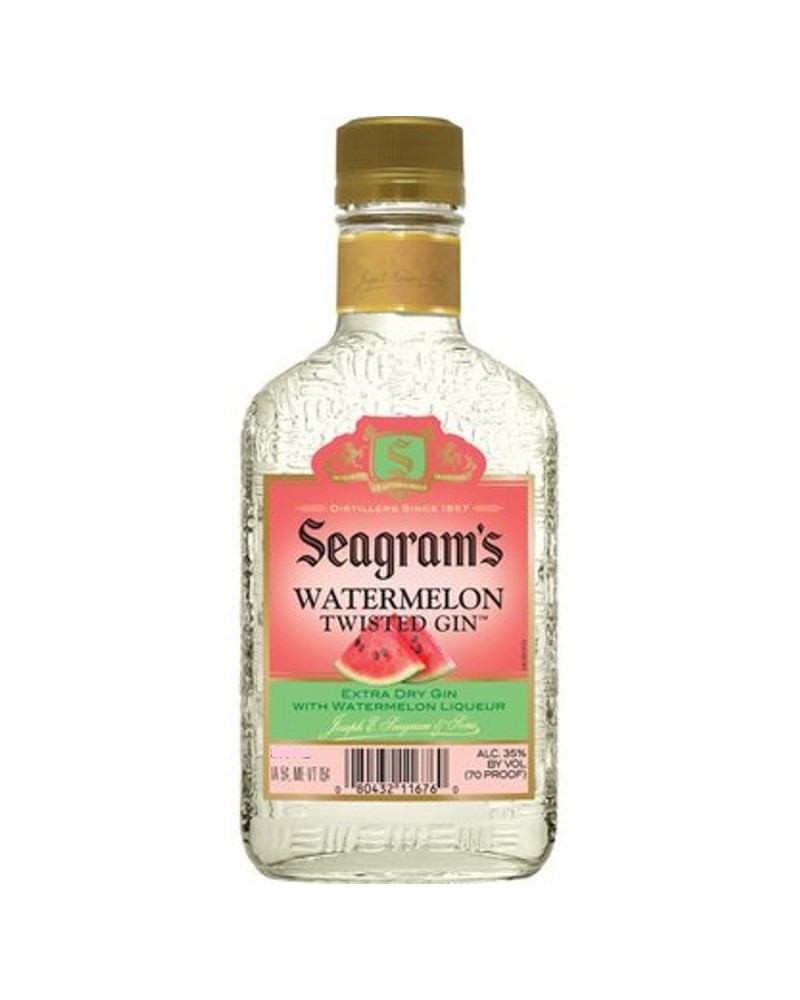 Seagram's Gin Watermelon Twisted 20 Mini Bottles 50ml - 