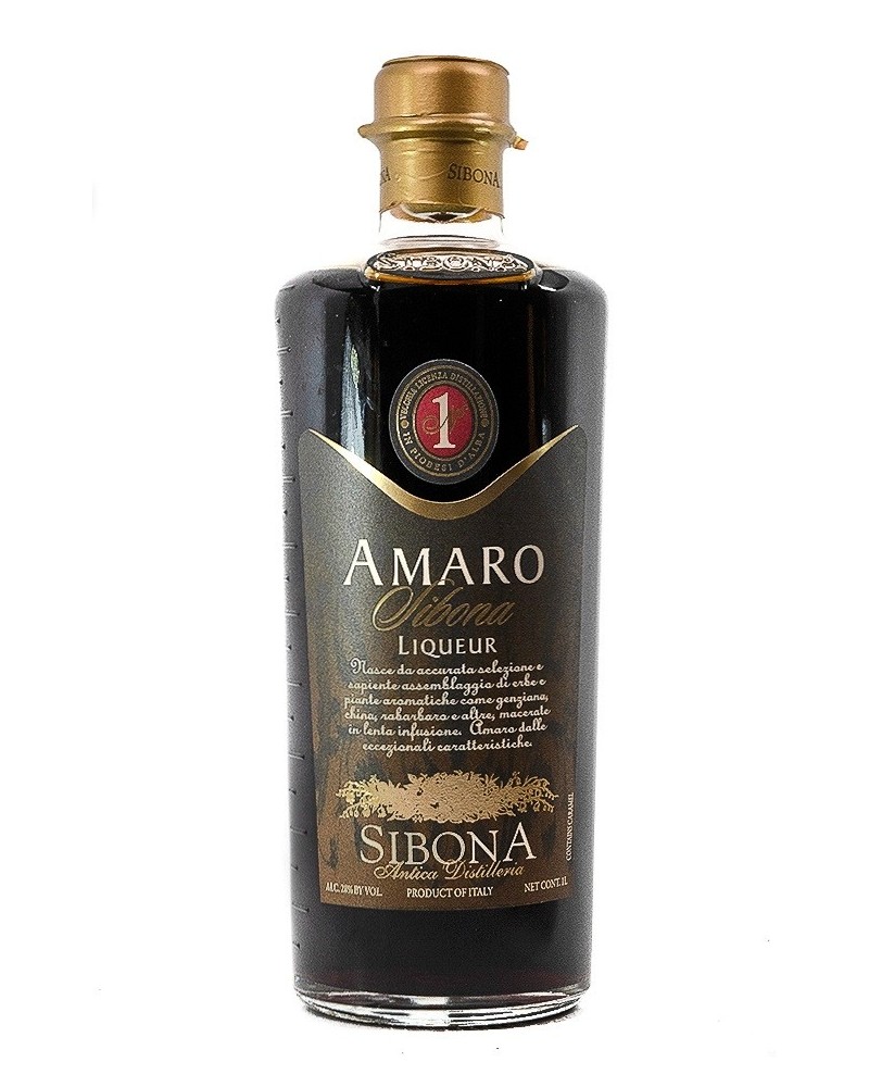 Sibona Liqueur Amaro 1lt - Sibona Liqueur Amaro 1lt -