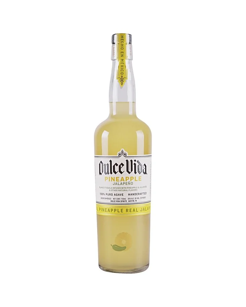 Dulce Vida Tequila Pineapple Jalapeno 750ml - 