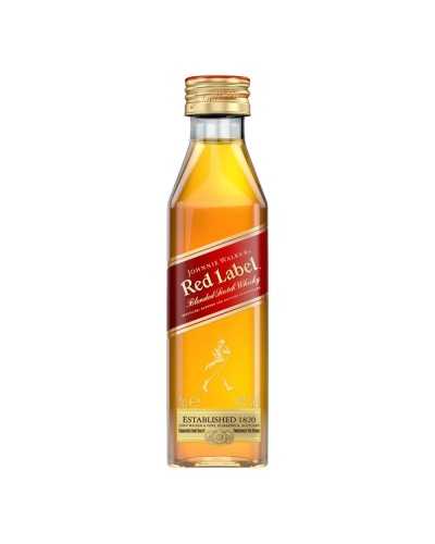 Johnnie Walker Scotch Red Label 24 Mini Bottles 50ml - 