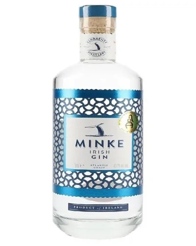 Minke Gin Irish 24 Mini Bottles 50ml - 