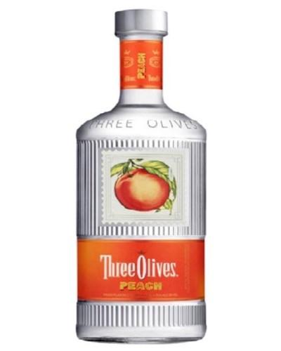 Three Olives Vodka Peach 24 Mini Bottles 50ml - 