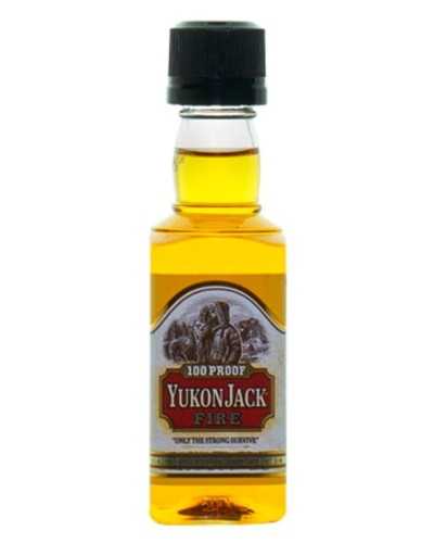 Yukon Jack Fire 24 Mini Bottles 50ml - 