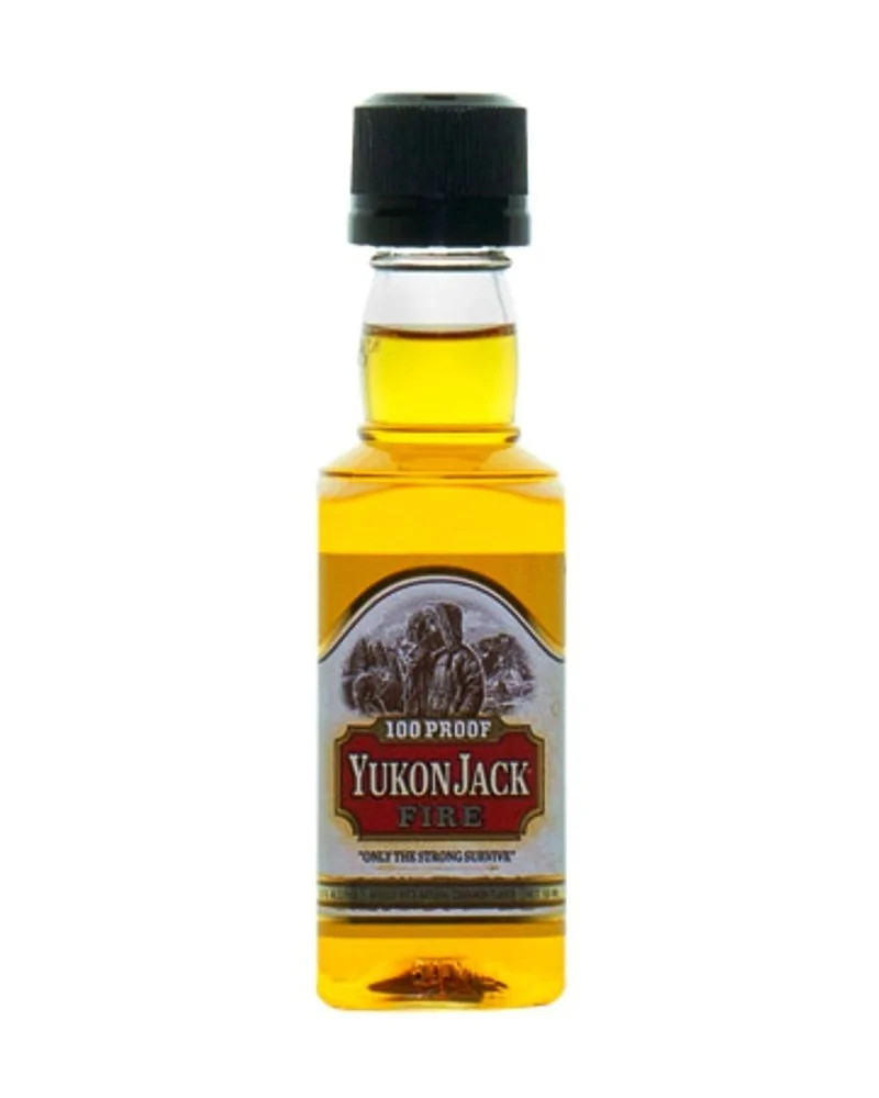 Yukon Jack Fire 24 Mini Bottles 50ml - 