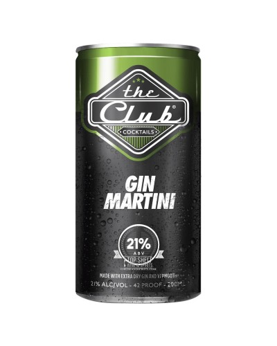 The Club Gin Martini 200ml