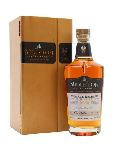 Midleton Very Rare Irish Whiskey 2021 released 750ml - 