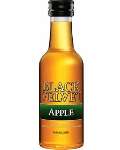 Black Velvet, Apple Canadian Whisky 30 Mini Bottles 50ml - 