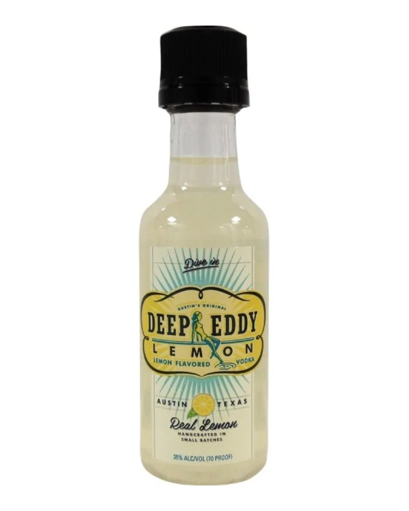 Deep Eddy Vodka, Lemon Vodka 24 Mini Bottles 50ml - 