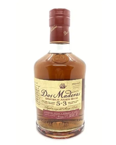 Dos Maderas, 5+3 Years Old Cask & Barrel Superior Reserve Rum 12 Mini Bottles 50ml - 