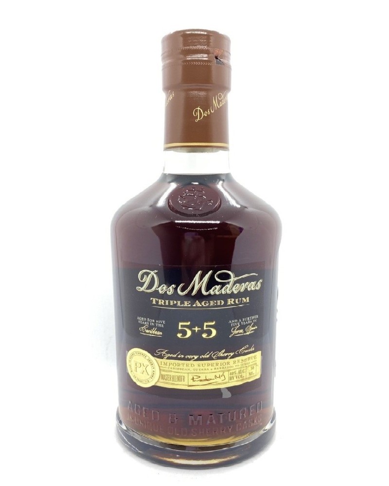 Dos Maderas 5+5 Years Old PX Triple Aged Superior Reserve Rum 12 Mini Bottles 50ml - 
