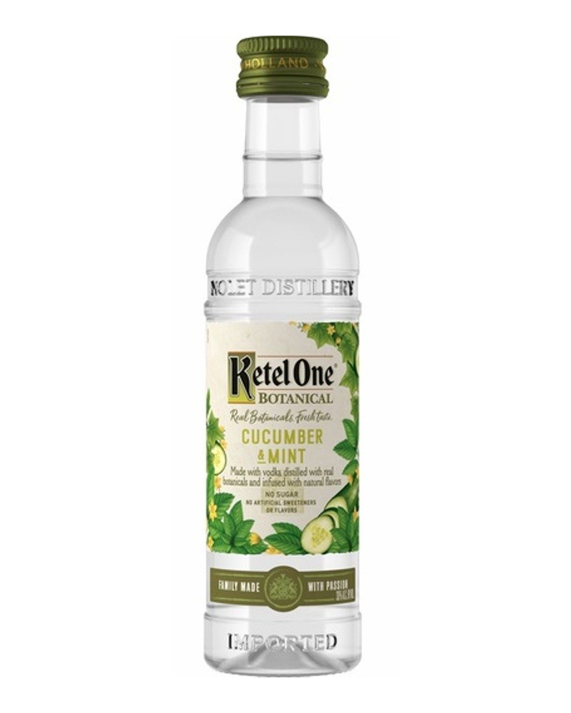 Ketel One Botanical Cucumber & Mint Vodka 12 Mini Bottles 50ml - 