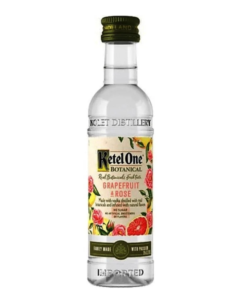 Ketel One Botanical Grapefruit & Rose Vodka 12 Mini Bottles 50ml - 