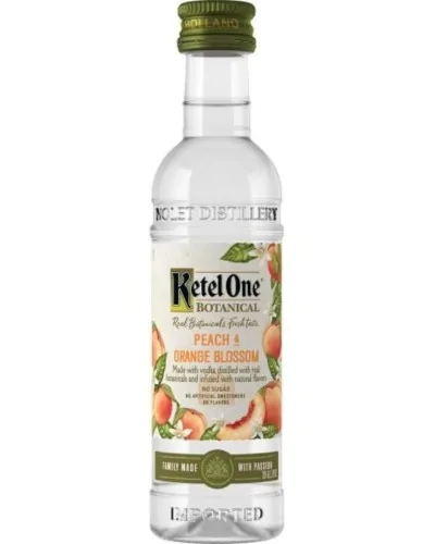 Ketel One Botanical Peach & Orange Blossom Vodka 12 Mini Bottles 50ml - 