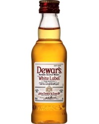 Dewar's White Label Blended Scotch Whisky 20 Mini Bottles 50ml - 