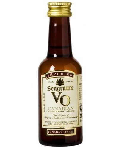 Seagram's VO Canada's Finest Blend Whisky 20 Mini Bottles 50ml - 