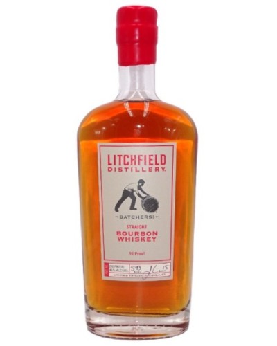 Litchfield Distillery Batcher's Bourbon Whiskey 750ml - 