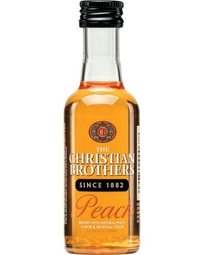 Christian Brothers Peach Brandy 16 Mini Bottles 50ml - 