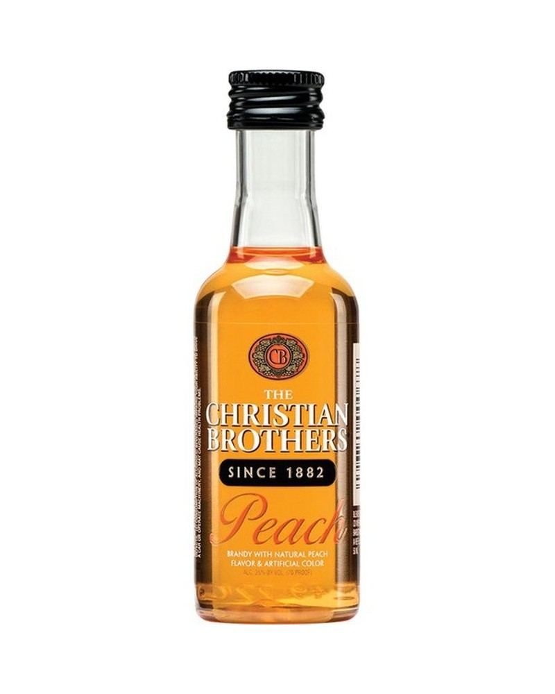 Christian Brothers Peach Brandy 16 Mini Bottles 50ml - 